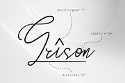 Fost Regard - Signature Script Font, a Script Font by Rishsketch (Thumbnail 4 of 13)