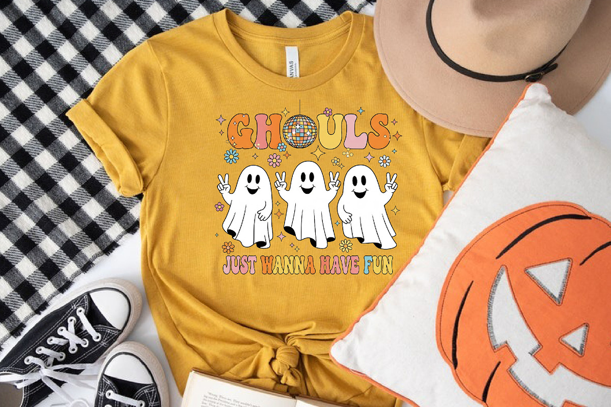 Ghouls Just Wanna Have Fun Halloween, an Illustration by Libby Wishes (Photo 6 of 6)