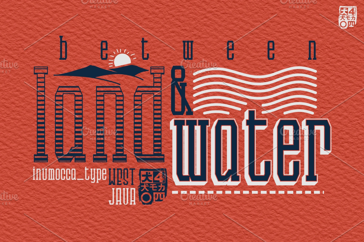 LANDdeuh (Layered font Family) preview 5