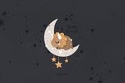 Baby dinosaur clipart & patterns, an Animal Illustration by tatiletters (Thumbnail 10 of 10)
