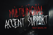 Darkness Awakening, a Handwritten Font by Ditatype (Thumbnail 10 of 10)