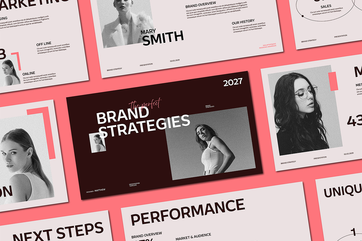 Creative Brand Strategy Presentation, a Presentation Template by Mighty-Slide (Photo 1 of 5)