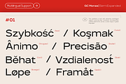 GC Monza - Complex Modern Sans, a Sans Serif Font by Glyphonic (Thumbnail 12 of 31)