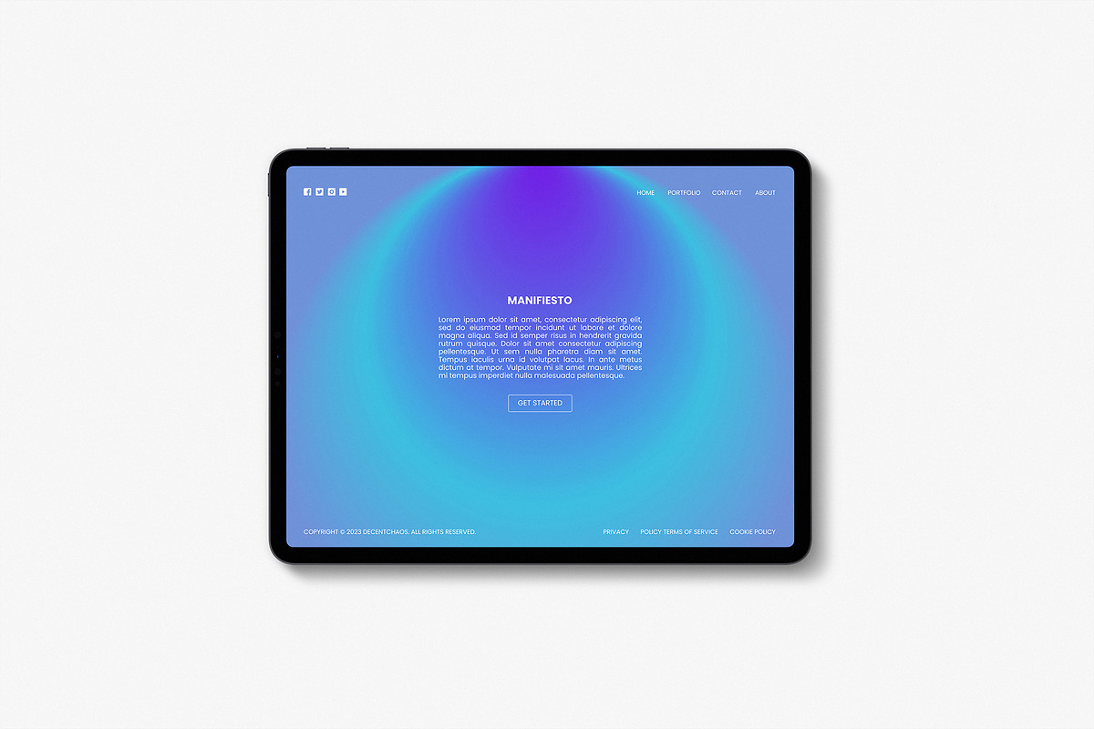 3 in 1 Round Aura Gradient Bundle, an Object Graphic by May Motif (Photo 10 of 17)