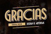Delauney - Art Deco Font, a Serif Font by Arterfak Project (Thumbnail 13 of 13)