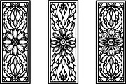 Ornate Stair Riser Designs Pack, an Object Graphic by Designer_Momina (Thumbnail 5 of 5)