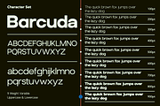 GC Barcuda – New modern Sans, a Sans Serif Font by Glyphonic (Thumbnail 2 of 15)