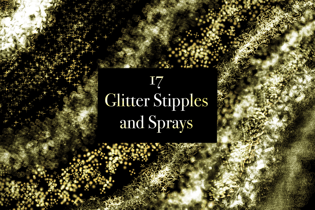 Glitter & Shining Procreate Brushes, a Brush Add-On by Ink by Stefi (Photo 2 of 6)