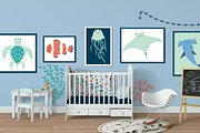 Under the Sea 2: Clip Art, an Illustration by Erica Hite (Thumbnail 3 of 3)