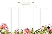Flower Planning, a Stationery Template by AnzhelikaGerman (Thumbnail 3 of 4)