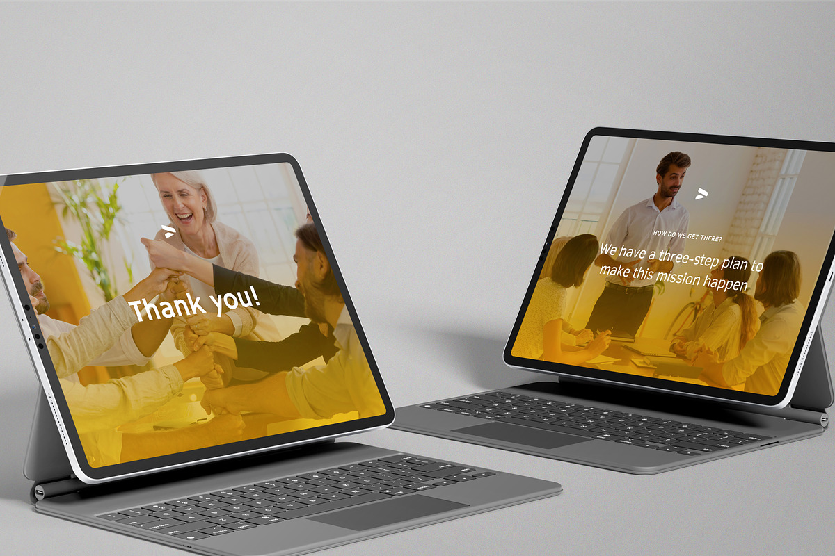Tablet / iPad Pro Mockups Vol2, an iPad Mockup by 2M GRAPHICS DESIGN (Photo 4 of 7)