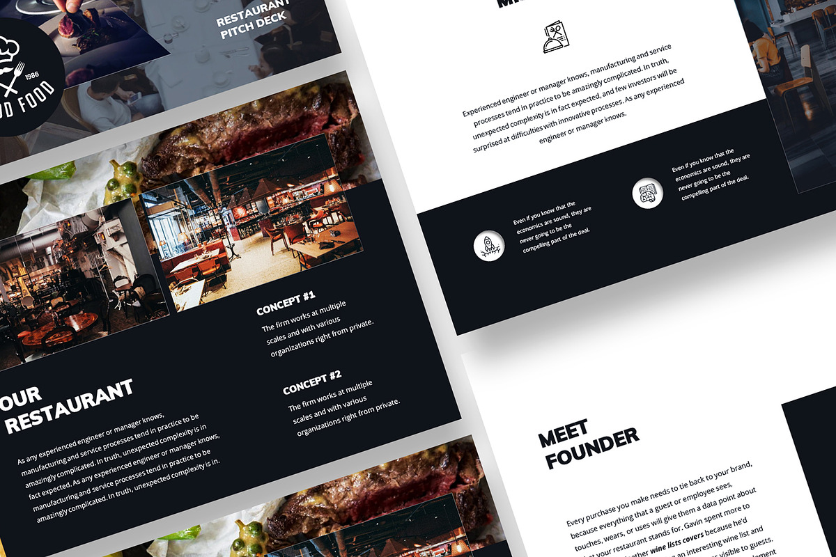 Good Food - Presentation Template, a Presentation Template by temphall (Photo 2 of 7)