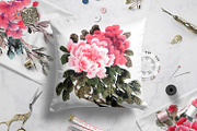 Chinese painting - peony flowers, a Decorative Illustration by ViktoriArt (Thumbnail 5 of 7)