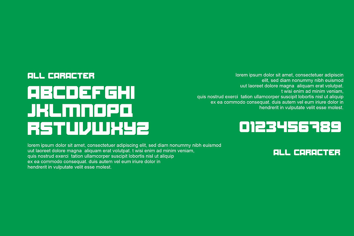 Xigen, a Sans Serif Font by riotama85 (Photo 3 of 5)
