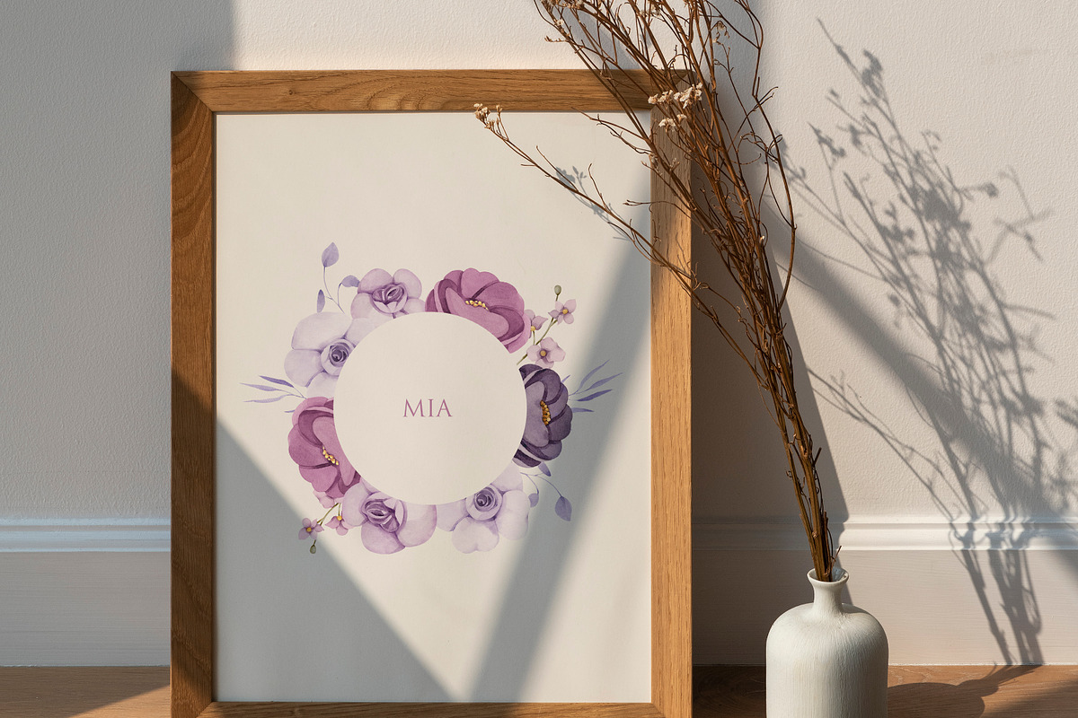 Very Peri Blooming Spring Set, an Illustration by nathalieclaire (Photo 12 of 17)