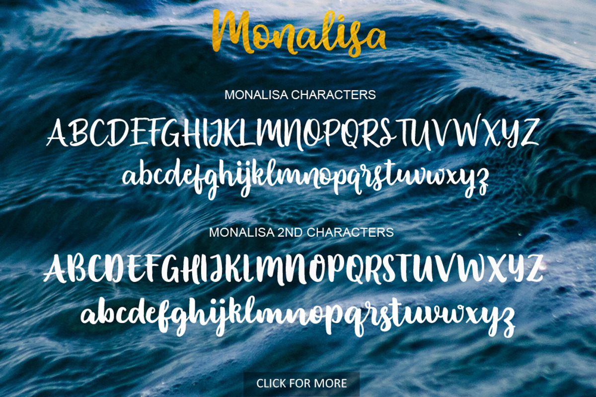 Monalisa Script (35% OFF) preview 6