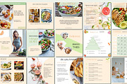Nutrition Coach Instagram Templates, a Social Media Template by Deepa Template Studio (Thumbnail 1 of 14)
