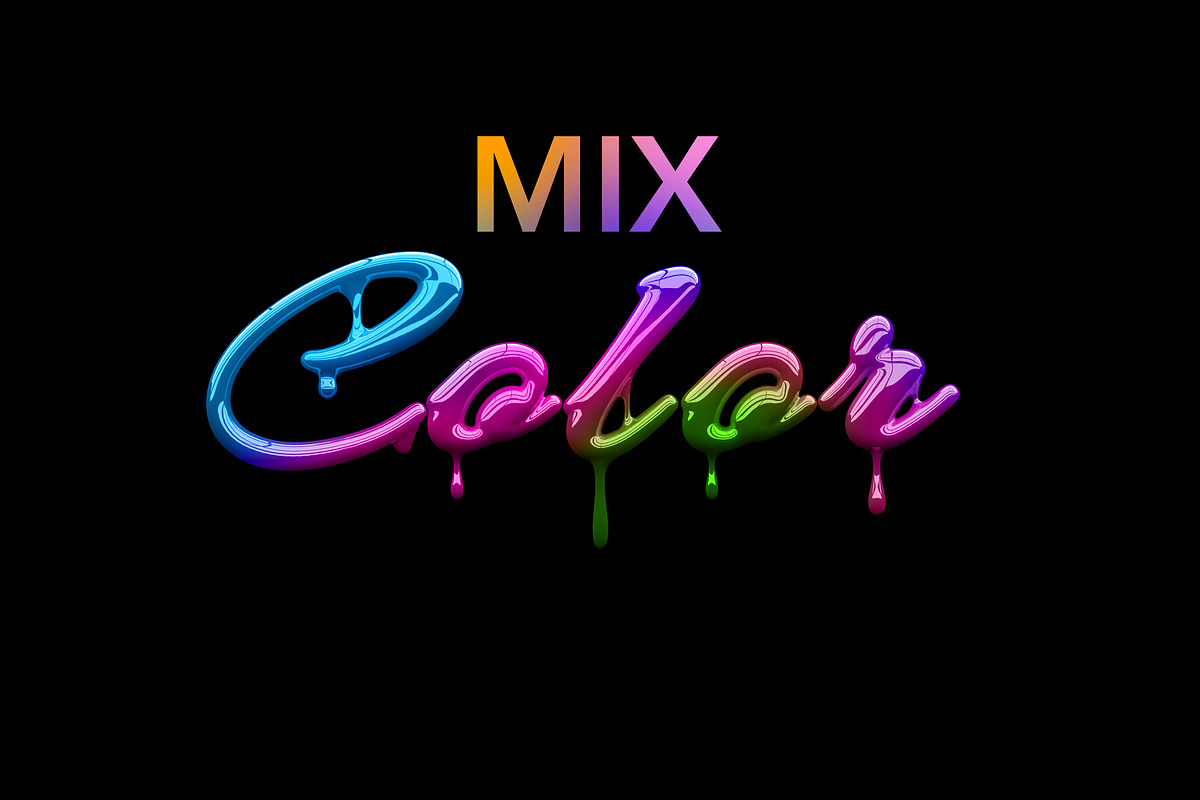 3D Paint Psd Letters, an Object Graphic by GK Creative (Photo 8 of 11)