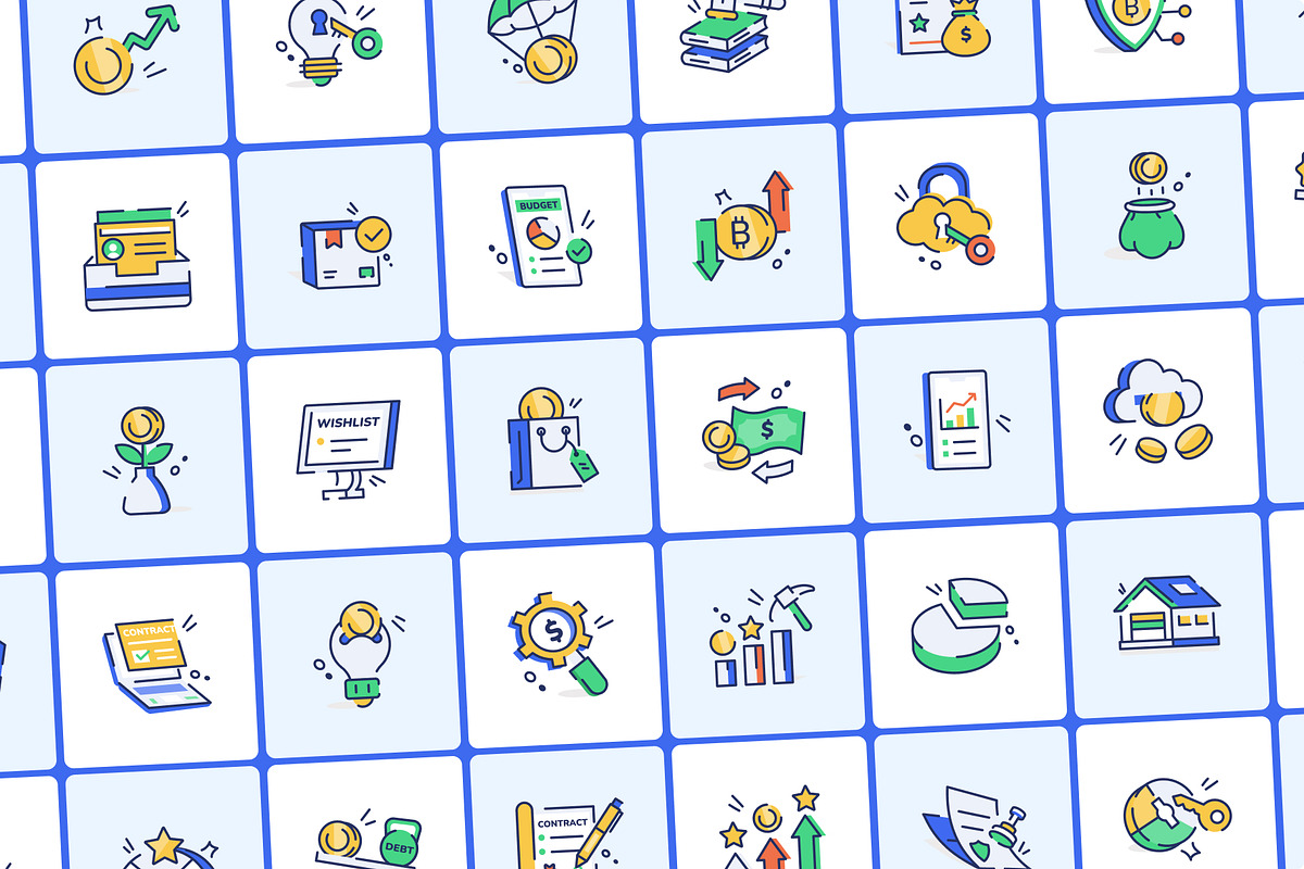 Animated Finance and Operations, a Duotone Icon by Creative Stall (Photo 4 of 5)