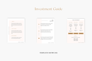 Investment Guide CANVA Template