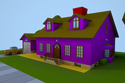 Low Poly House 2, an Architecture 3D Model by Midgardians (Thumbnail 2 of 14)