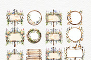 Wooden garden sign clipart, an Object Graphic by Invite to Clipart (Thumbnail 3 of 7)
