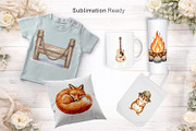 Vintage Summer Camp Sublimation, a Decorative Illustration by Artnoy (Thumbnail 6 of 18)