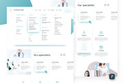 Medical Figma UI Templates, an UI Kit Template by FreshPixels (Thumbnail 3 of 14)