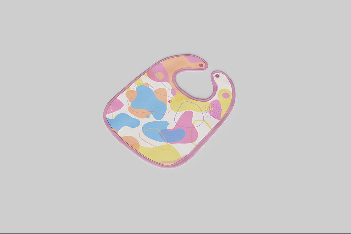 Baby Bib Mockup, a Product Mockup by MrLetters (Photo 4 of 5)