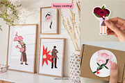 Girls & Flowers: bright summer vibes, a Person Illustration by Pásha (Thumbnail 8 of 8)