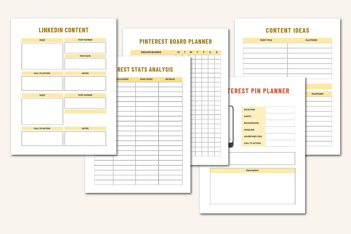 26–27 Marketing Strategies Playbook, a Stationery Template by Designmela01 (Photo 7 of 10)