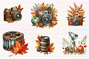 Autumn Photography Clipart, an Illustration by CreationArt (Thumbnail 3 of 5)