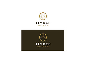 Retro vintage wood Logo design., a Branding & Logo Template by LOGOCREATIVE