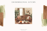 Grandmillenial Autumn Collection, a Seasonal Illustration by PeDe Designs (Thumbnail 9 of 33)