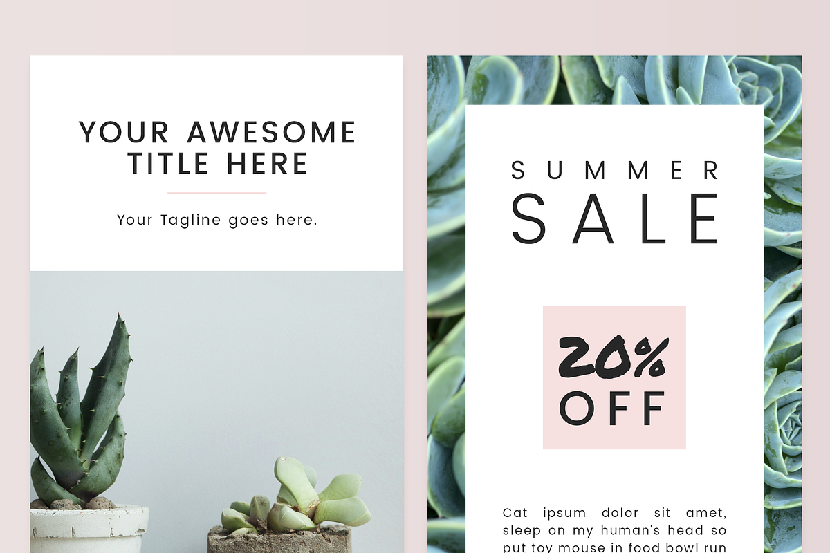 Light Instagram Stories Templates, a Social Media Template by Kimi Kinsey (Photo 4 of 7)