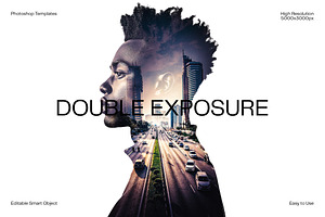 Double Exposure Photo Effect, a Layer Style Add-On by dokudokunomi