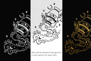 Mystical Zodiac constellations, an Illustration by My Space Garden (Thumbnail 16 of 19)