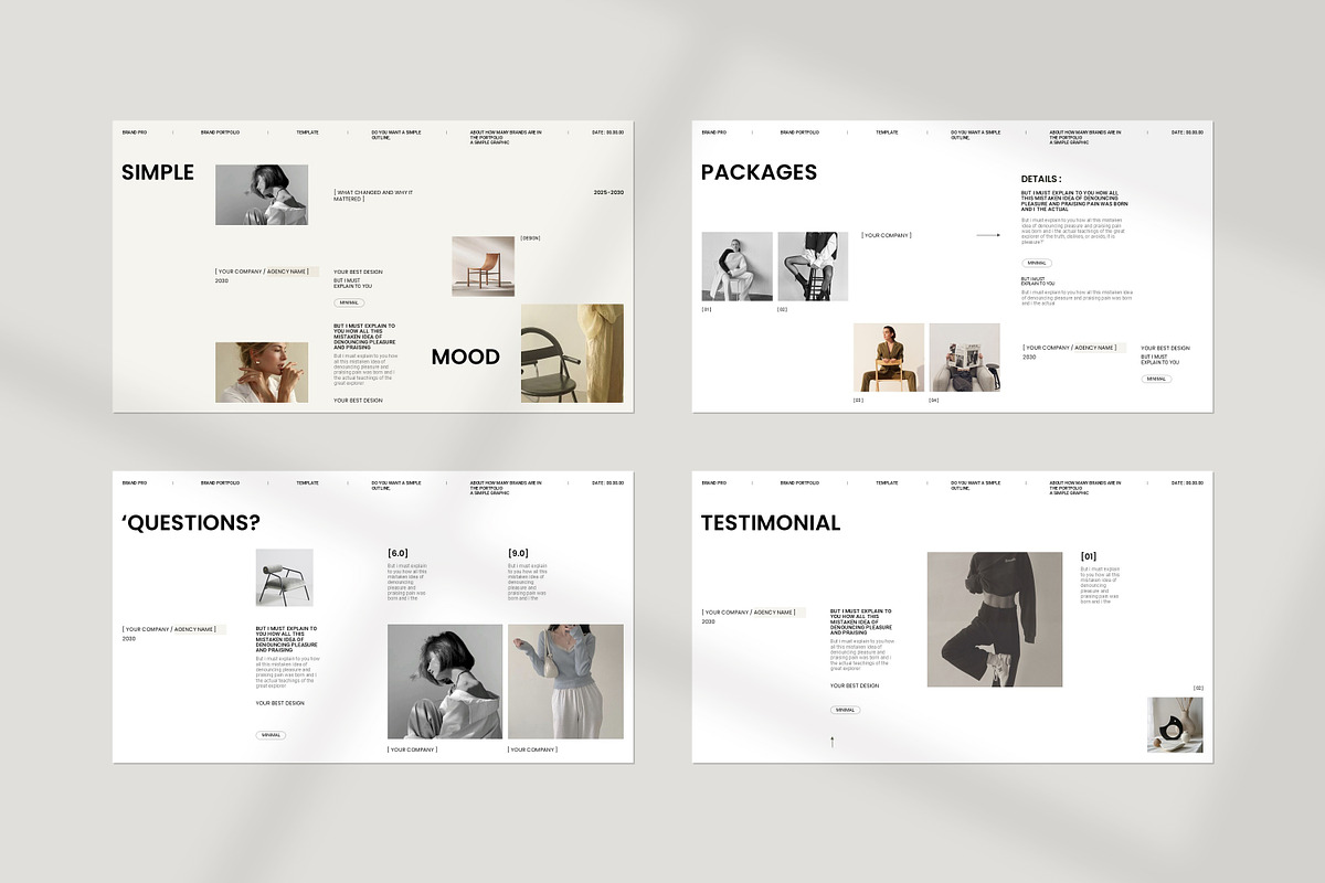 Hana Portfolio Presentation Template, a Presentation Template by PrintIdea (Photo 6 of 7)