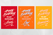 Astrology Birthday Cards (Printable), a Card Template by Leah Design (Thumbnail 4 of 5)