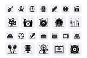 Multimedia Icon Set, a Duotone Icon by Brickclay (Thumbnail 8 of 9)