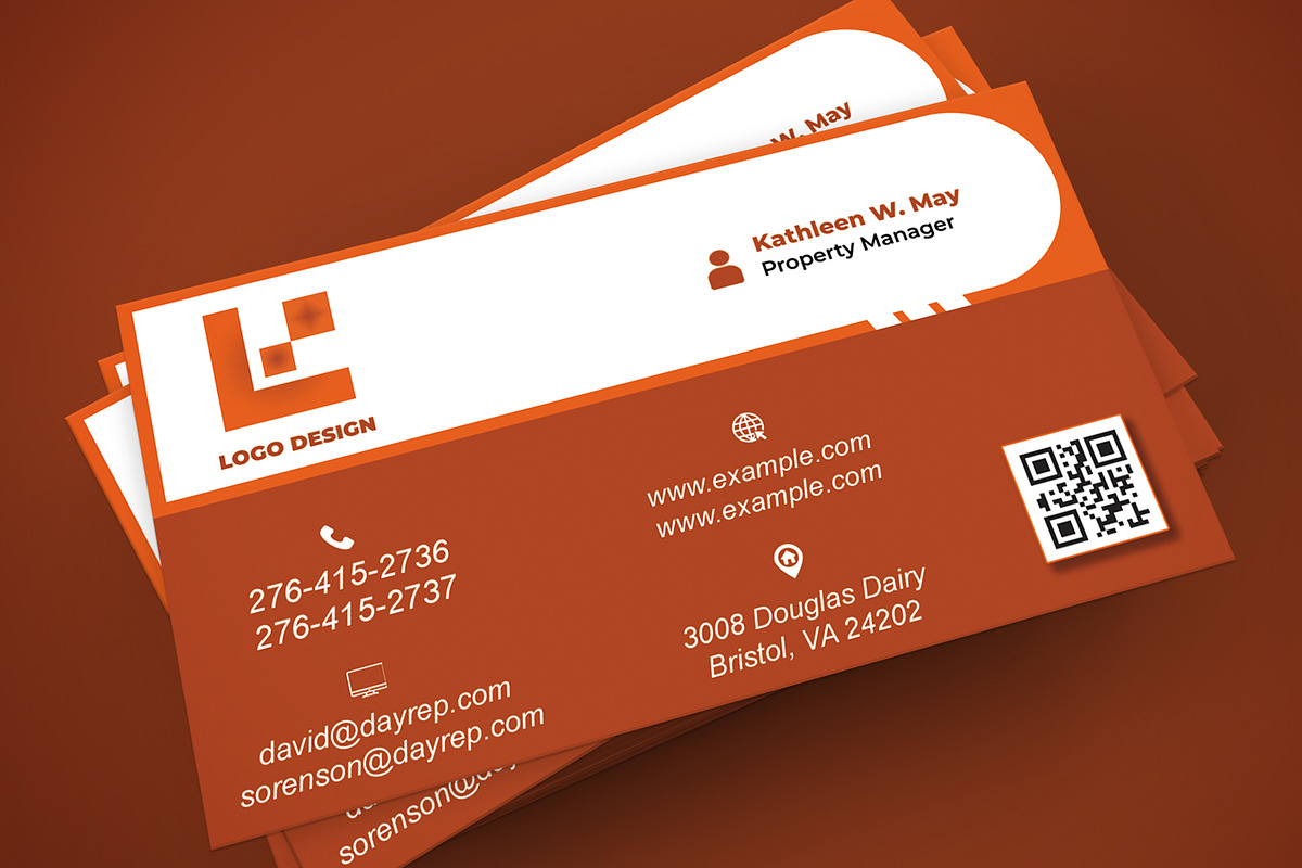 Bold Business Card PSD preview 6