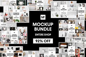 Mockup Bundle - Entire Shop 92% OFF