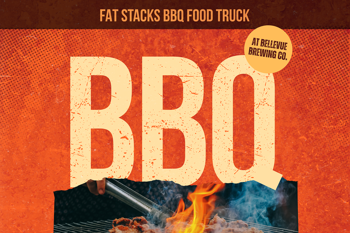 BBQ Food Truck Canva Templates preview 7
