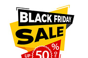 Black Friday Sale Labels, an Object Illustration by TAlex (Thumbnail 3 of 6)