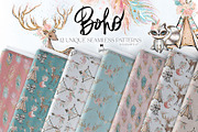 Boho Tribal Animal Seamless Patterns, a Pattern Graphic by KaramfilaS (Thumbnail 1 of 19)