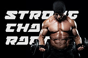 FORCE BATTLE - Aggressive Display, a Sans Serif Font by Joko Setiono (Thumbnail 7 of 12)