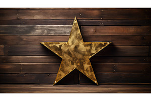 wooden gold star alphabet ai, a Background Photo by pikepicture