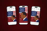 Martin Luther King Jr. Day Flyer, a Flyer Template by The Good Store (Thumbnail 2 of 2)