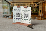 Stand Digital Payment Mockup, an Advertising Mockup by My Code Std (Thumbnail 3 of 5)