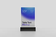 Table Tent Mockup, an Advertising Mockup by SLAB! Design (Thumbnail 4 of 6)